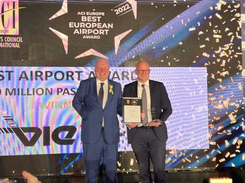 Flughafen Wien erhält “Best European Airport 2022”-Award