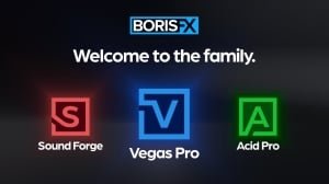 Boris FX Acquires Vegas Pro, Sound Forge, and Acid Pro