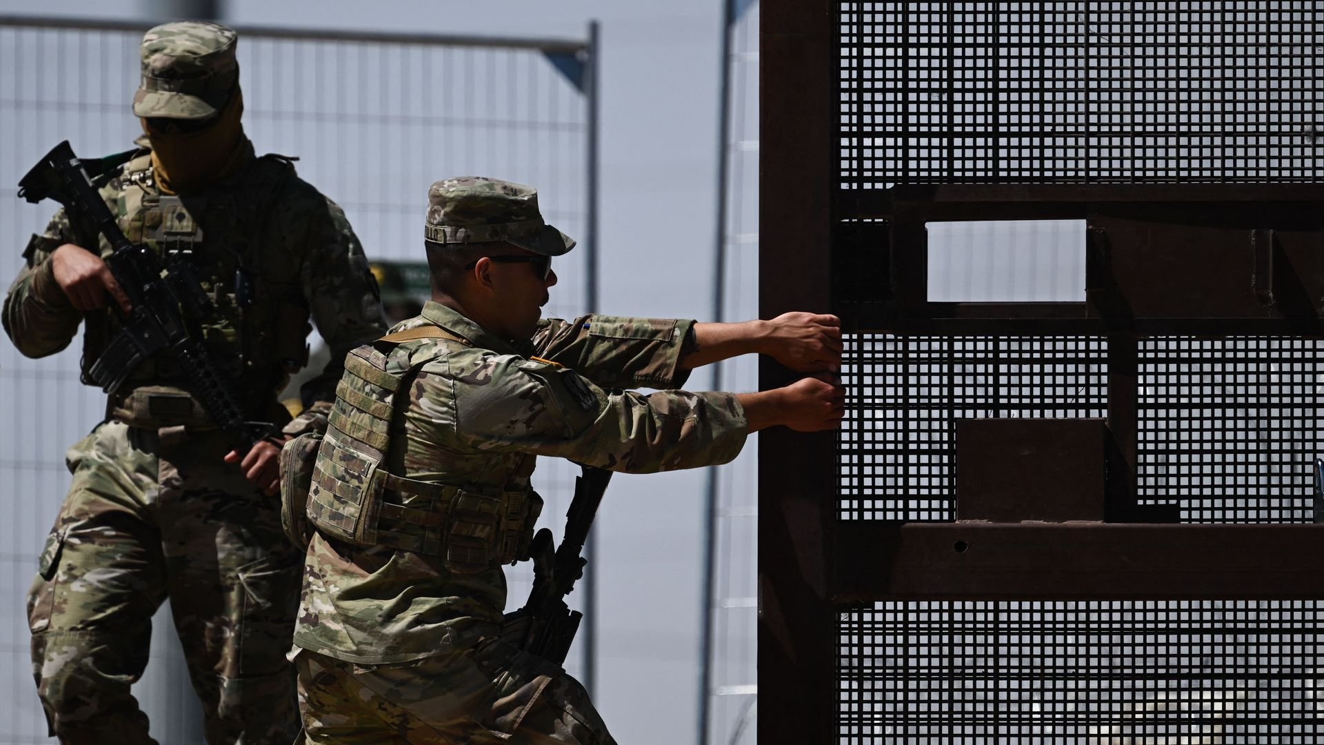 Biden embraces tough policies at southwest border