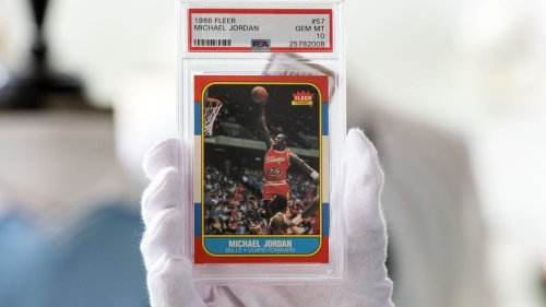 Iowa yanks Michael Jordan rookie card from auction