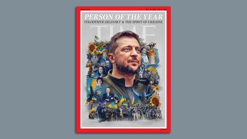 Volodymyr Zelensky named Time's 2022 Person of the Year