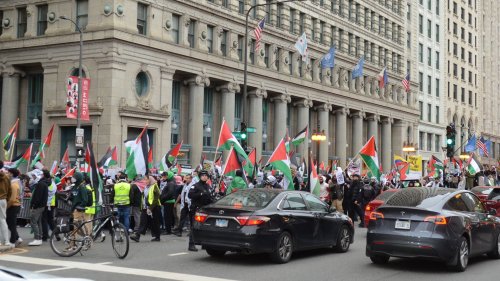 Gaza protests ramp up disruption in Chicago and nationwide