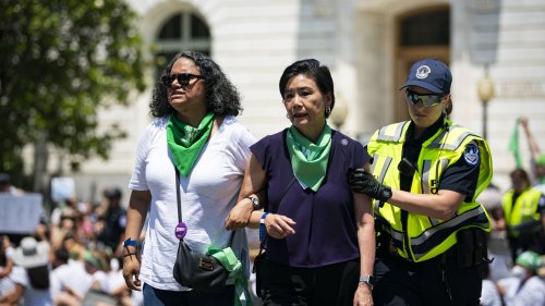Rep. Chu arrested alongside over 180 activists at abortion rights rally