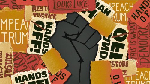 The missing Black demonstrators in anti-Trump protests