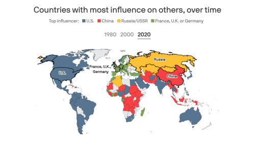 Mapping China's growing global influence