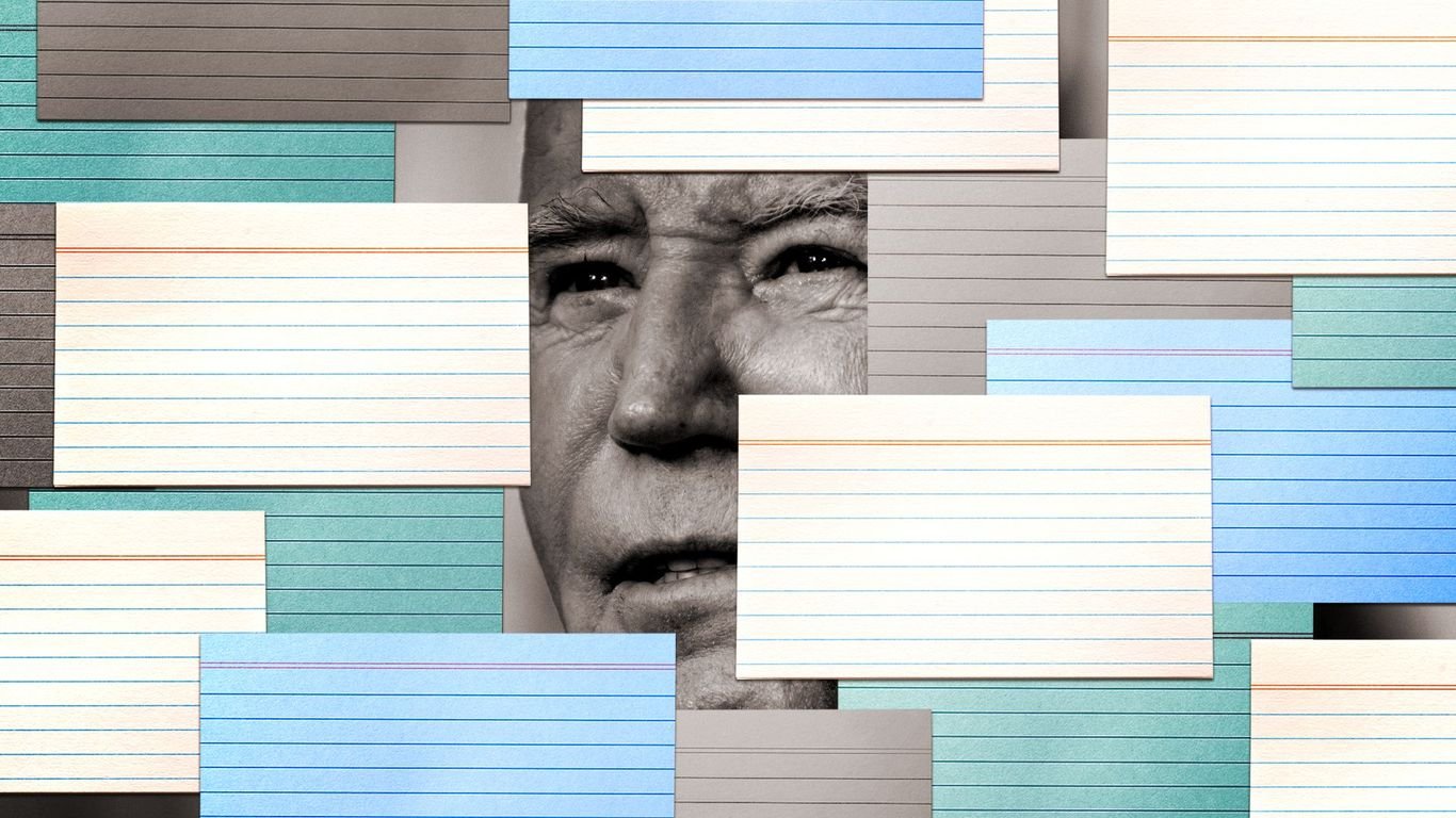 Biden's reliance on notecards at fundraisers worries donors