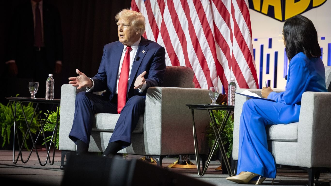 Republicans reel at Trump's "embarrassing" remarks about Harris