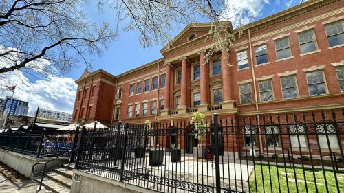 Historic Evans School reimagined as beer garden