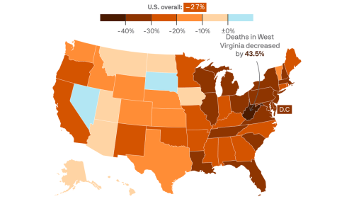 Ohio overdose deaths plummeted in 2024