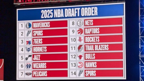 Dallas Mavericks win the No. 1 pick in NBA draft lottery