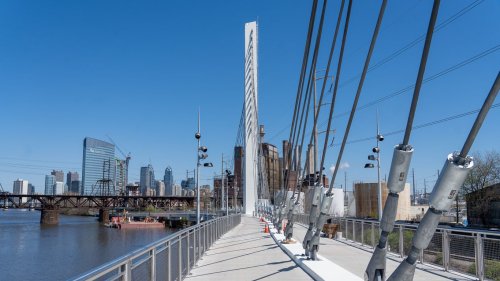 New bridge extends Schuylkill River Trail in Philly