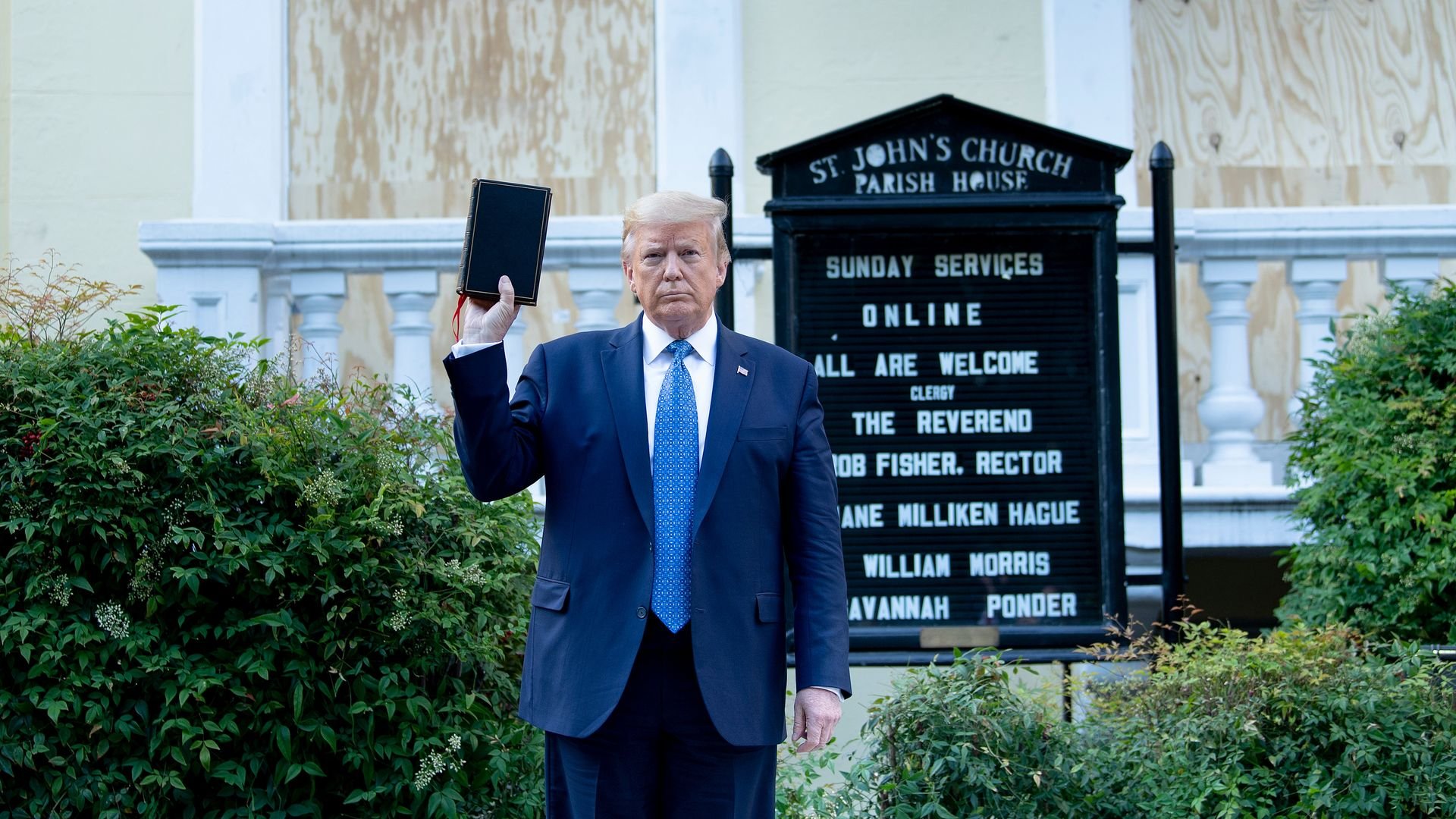 Trump's Bibles and the evolution of his messianic message - cover