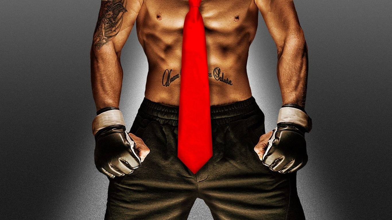Casting himself as a fighter, Trump aligns with UFC
