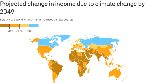 Climate change may cost $38 trillion a year by 2049, study says