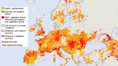 Drought threatens 60% of EU and U.K. as Europe faces "critical situation"