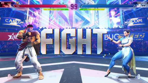 Street Fighter returns, with an option for easier controls