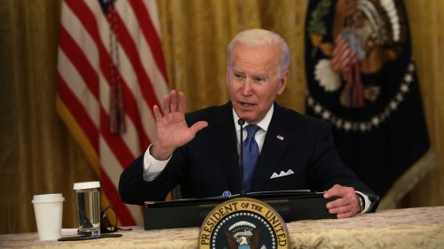 Biden: There won't be "American forces moving into Ukraine"