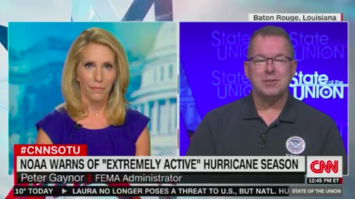 FEMA chief refuses to say whether human activity is responsible for climate change