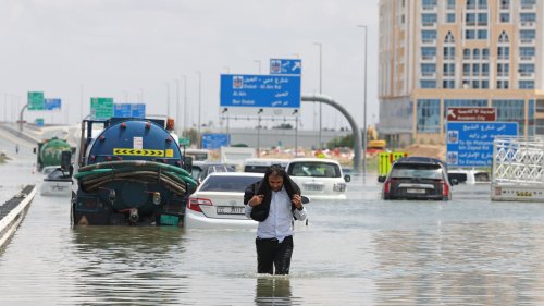 Dubai's record-shattering "rain bomb" has clear climate change ties