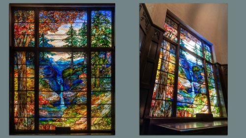 Crystal Bridges wrangles Texas Tiffany window