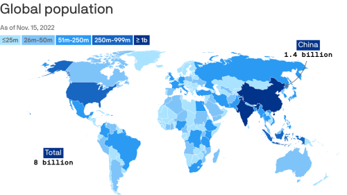 The human race at 8 billion