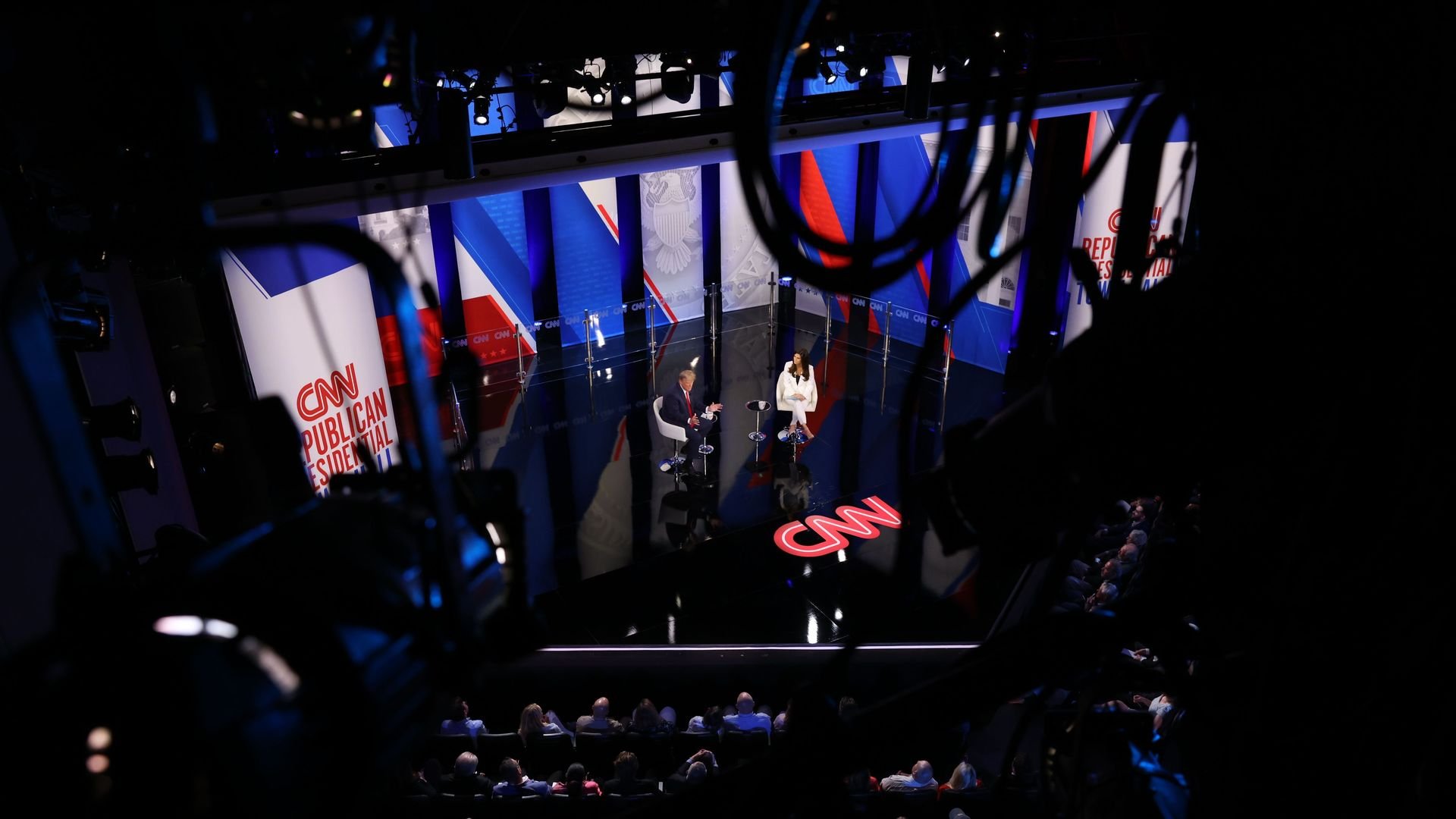 How Trump's team pumped him up during CNN town hall