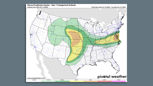 70 million from the Plains to East Coast face severe thunderstorm threat