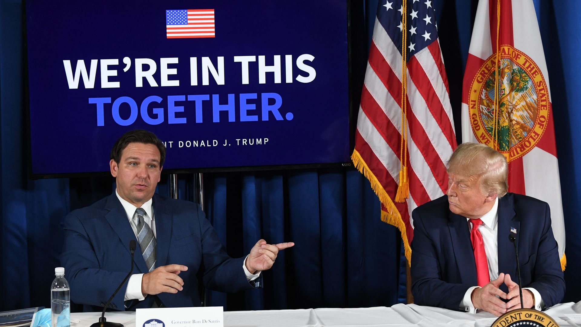 Scoop: Trump's 5-part plan to attack DeSantis