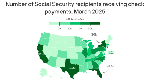 Trump's Social Security check change could affect half a million Americans