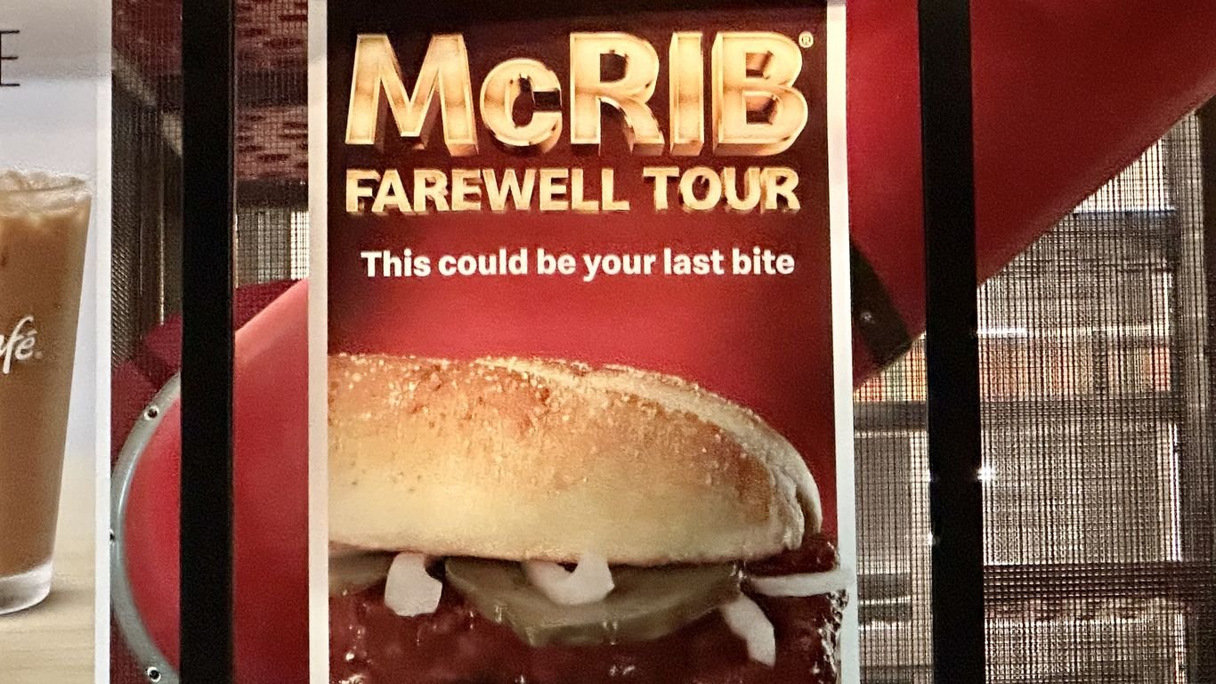 McDonald's McRib is Coming Back for One "farewell tour" Business News