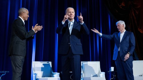 Biden's fundraiser with Obama and Clinton highlights Trump's cash crunch