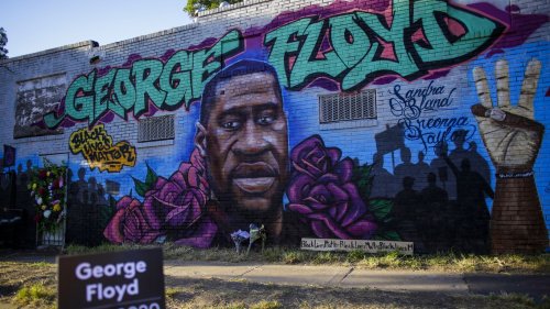 George Floyd mural in Third Ward demolished