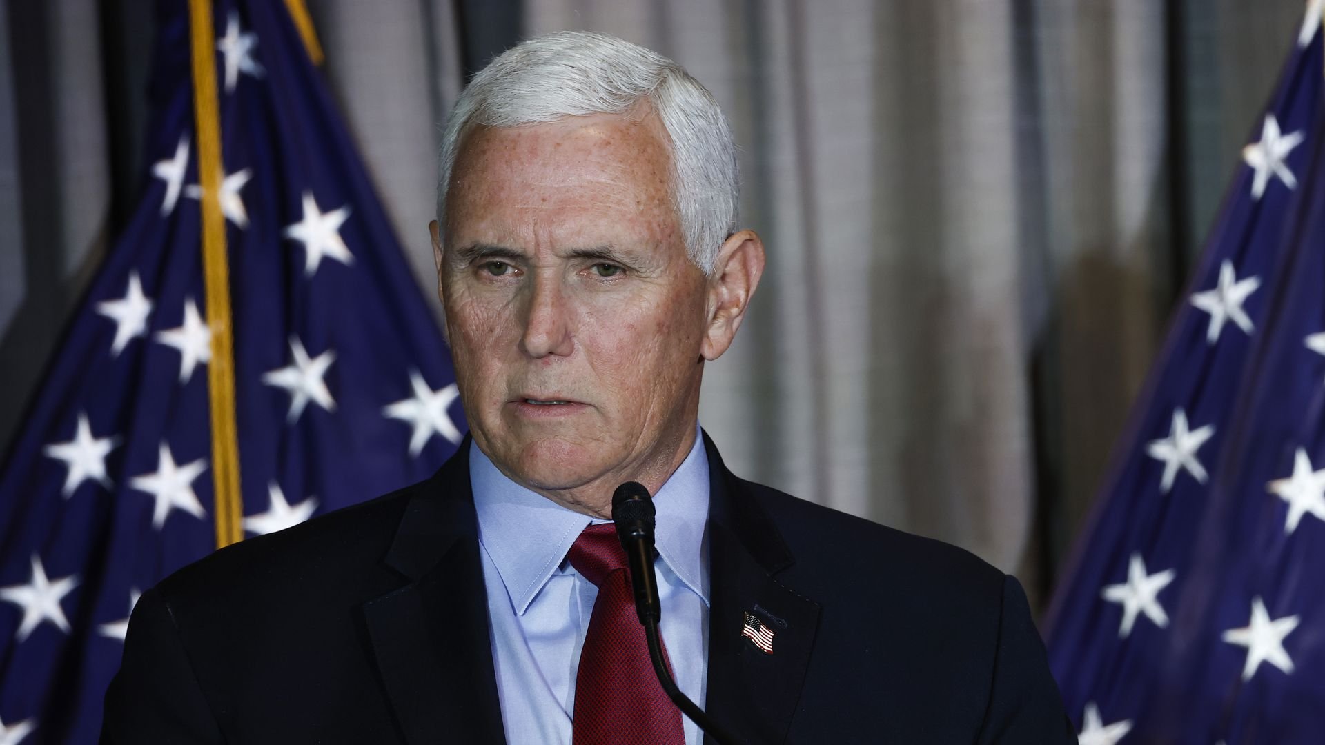 Pence: "History will hold Donald Trump accountable" for Jan. 6
