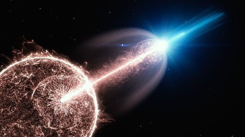 A gamma ray burst lasted so long it triggered a satellite twice
