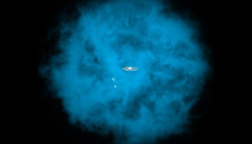 Half of the universe's hydrogen gas, long unaccounted for, has been found
