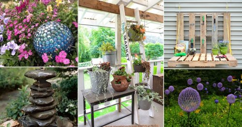 28 Cool DIY Ideas To Make Your Garden Look Great