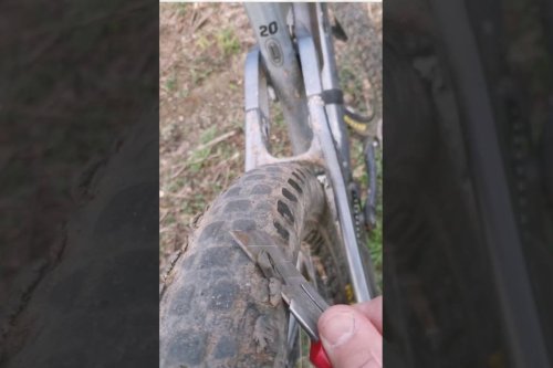 Let this video show you why you need to replace your balding bike tires ASAP
