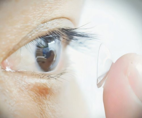 Infrared contact lenses allow people to see in the dark, even with their eyes closed