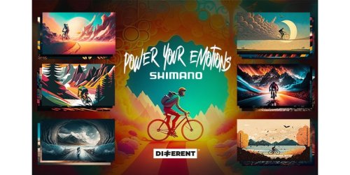 Shimano disegna le emozioni dei ciclisti grazie all'AI MidJourney: è la nuova attivazione Out Of Home di Different che riesce a unire umanità e intelligenza artificiale