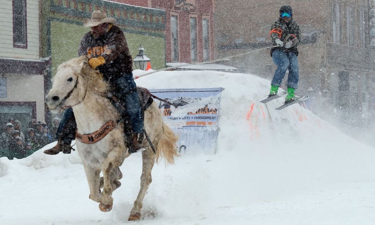 What is Skijoring? The O.G. Winter Sport of the Wild, Wild West
