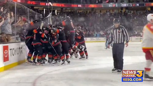 Firebirds advance to Western Conference Finals after OT win in high-scoring Game 5 - KESQ