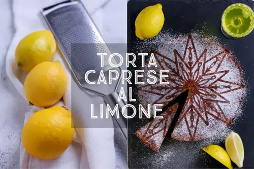 How to make real Italian Torta Caprese al Limone (GF)