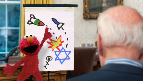 White House Calls In Elmo To Help Explain Latest Global Conflict To President