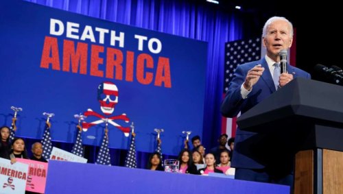 Biden Unveils Official Campaign Slogan 'Death To America'