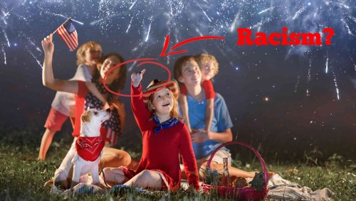 Can You Spot All The Signs Of Racism In This Patriotic Picture?