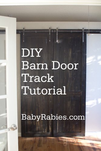 DIY Barn Door Track Tutorail