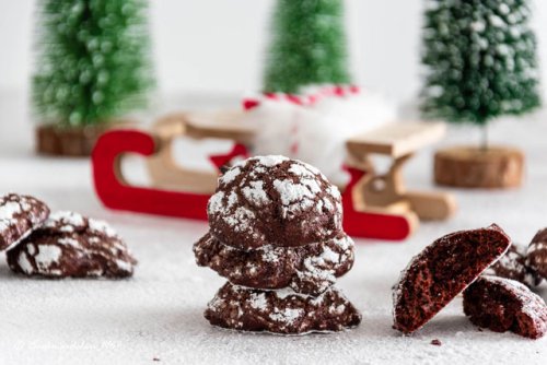 Chocolate-Crinkle Cookies