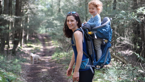 How to Safely Get Back to Hiking After Having a Baby
