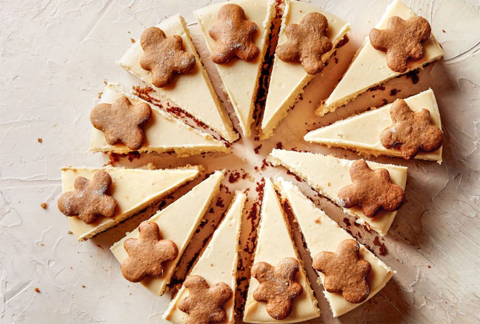 Featured Formula: Eggnog Cheesecake with Gingerbread People