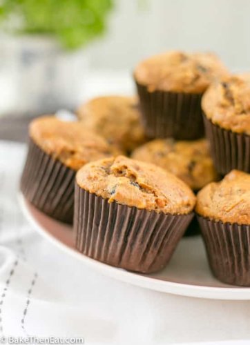 Quick Easy Carrot Cake Muffins